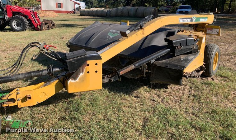 2011 Vermeer TM850 disc mower - JT9677