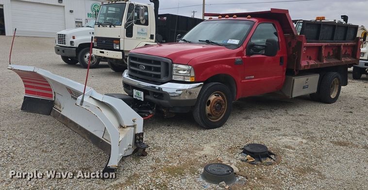 2004 Ford F550 Super Duty XL dump truck - DQ5288
