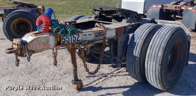 1985 Fruehauf EL FI trailer dolly - DW0803