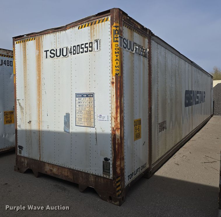 1991 Monon MSX-DC-00-48WX1 shipping container - DW3893