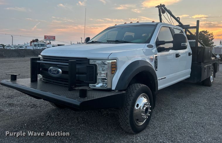 2019 Ford F550 winch truck - EG1038