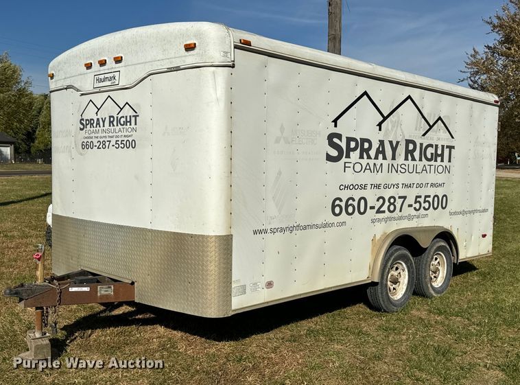 2002 Haulmark GR85X16WT2 enclosed cargo trailer - EH7205