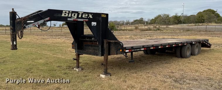 2006 Big Tex 22GN equipment trailer - EJ3119