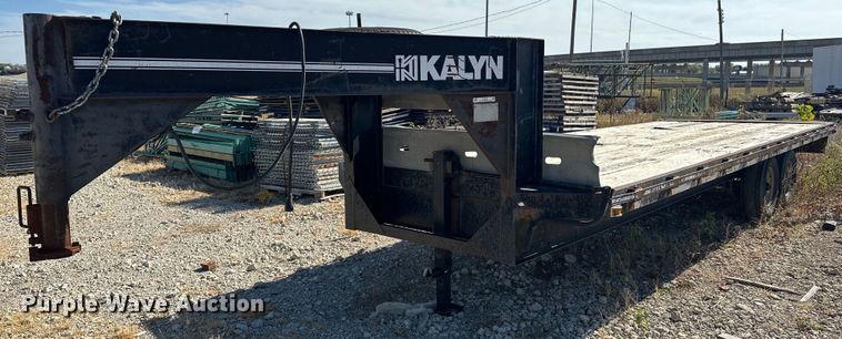 1984 Kalyn CT-16 flatbed trailer - EJ4976