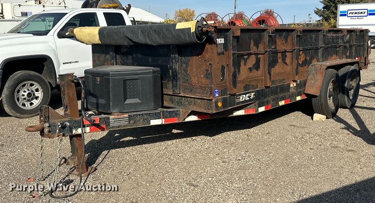 2015 DCT dump trailer - EN2527