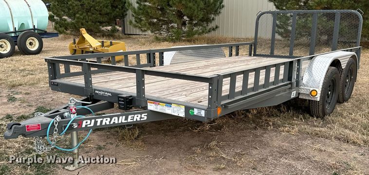 2023 PJ 1U20 utility trailer - MS9846