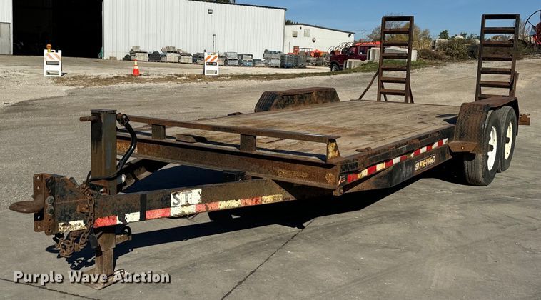 2018 Sure Trac  equipment trailer - OG9702