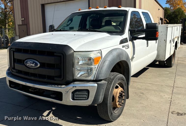 2011 Ford F550 Super Duty  Crew Cab utility / service truck - OG9705