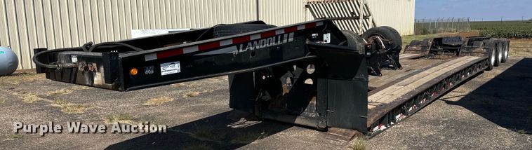 2012 Landoll lowboy equipment trailer - DD3408