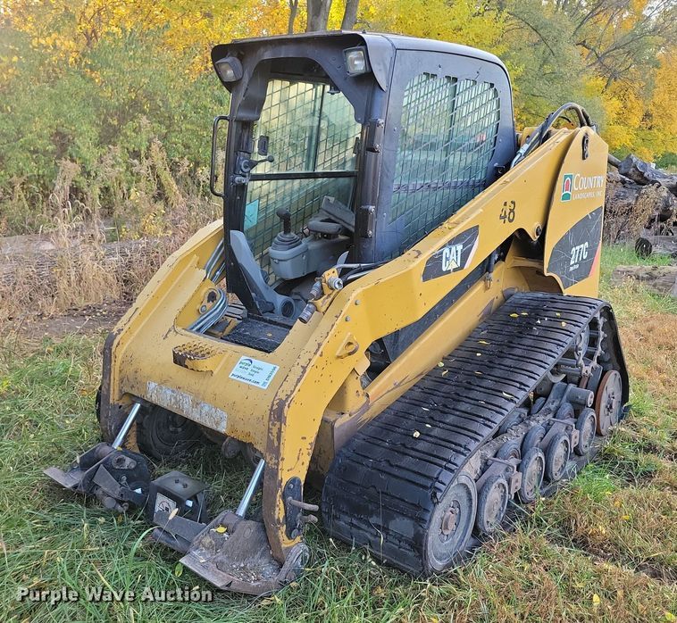 2011 Caterpillar 277C tracked skid steer loader - DN3596