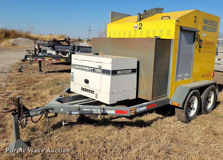 2013 Wacker Neuson E3000 ground heater - DN3599