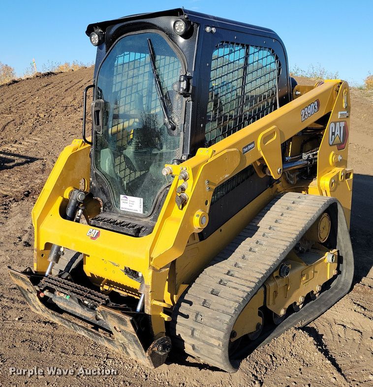 2022 Caterpillar 239D3 tracked skid steer loader - DN3604