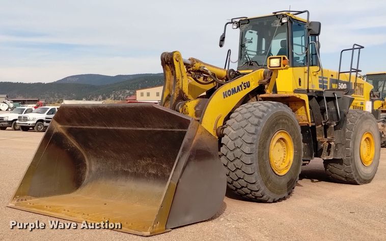 2012 Komatsu  WA500-6 wheel loader - DQ6204