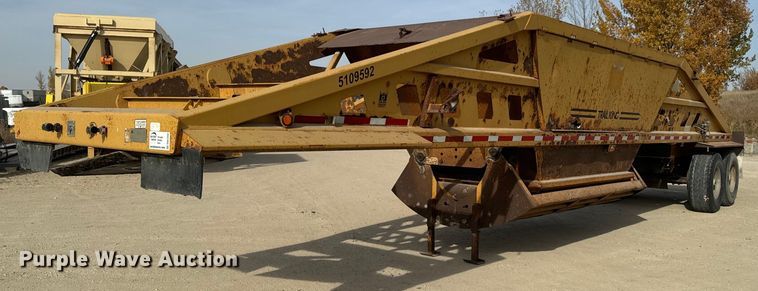 1995 Trail King TK54BDU-422 bottom dump trailer - DW2350
