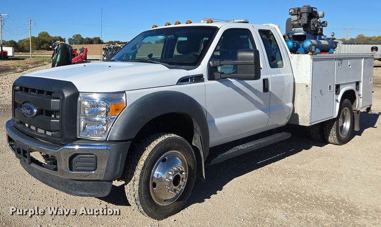 2011 Ford F450 Super Duty XLT SuperCab utility / service truck - EE7851