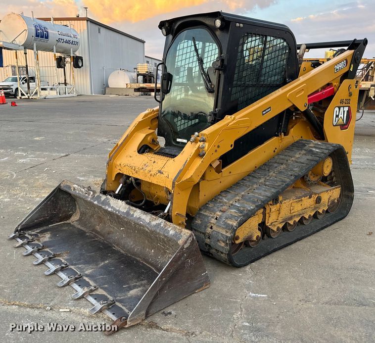 2021 Caterpillar 299D3 tracked skid steer loader - EH7206