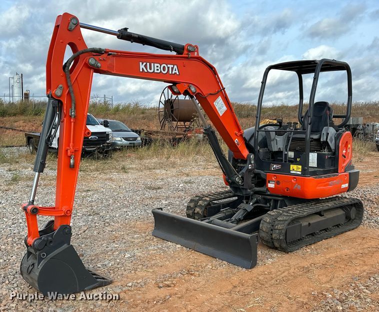 2015 Kubota  KX040-4 mini excavator - EJ5042