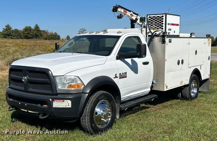 2013 Dodge Ram 5500HD utility / service truck - EK3593