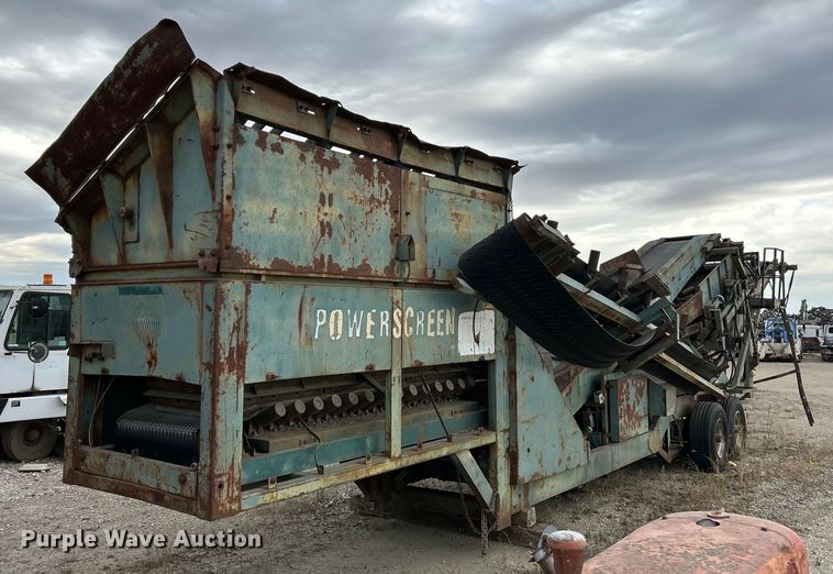 Powerscreen Turbo Cheiftain  screening plant - EK3599