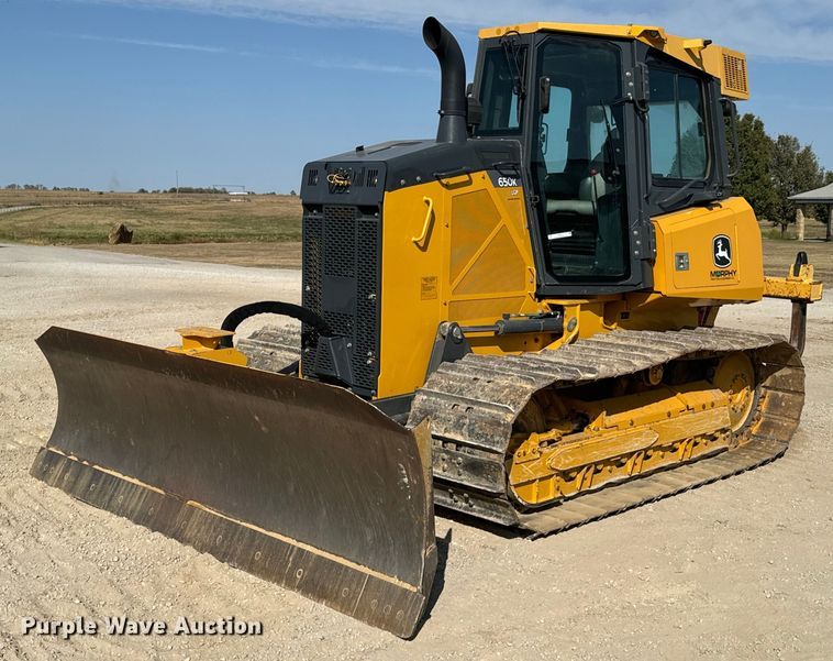 John Deere 650 Crawler Dozer For Sale | Purple Wave Auction