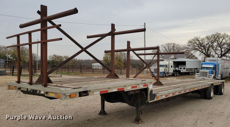 2000 Reinke Manufacturing Company drop deck trailer - DN3619