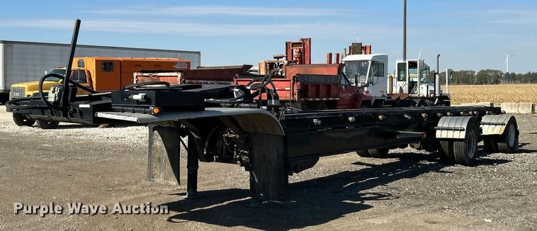 1991 Benlee Roll-off TA60DD45 container trailer - EK3605