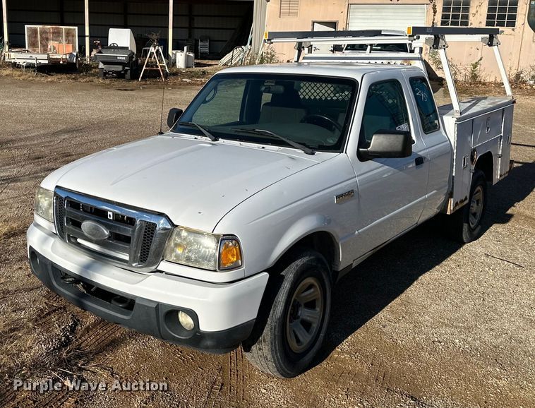 2008 Ford Ranger R15S SuperCab utility bed pickup truck - DR2763