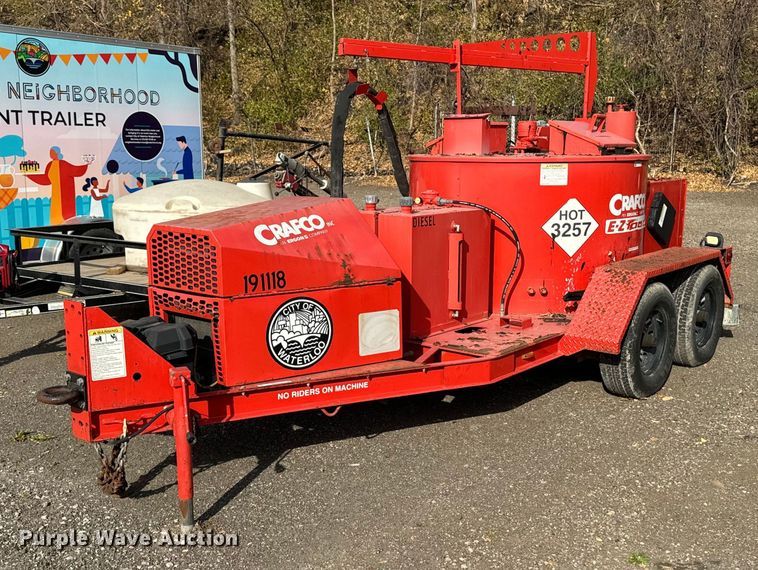 2011 Crafco EZ 1000EB melter applicator - EG6847