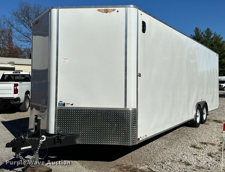 2022 H&H H10126FTCHV-100 enclosed cargo trailer - EG6880