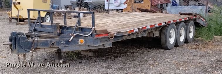 1991 Shop built equipment trailer - EG9950