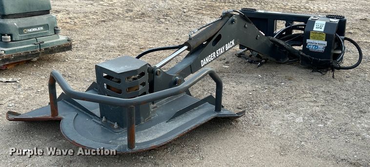 CID 4' W skid steer boom mower - EK3649