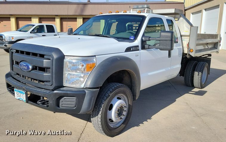 2013 Ford F550 Super Duty SuperCab dump truck - OH9286