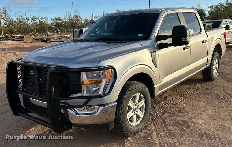 2021 Ford F150 SuperCrew pickup truck - DD3434
