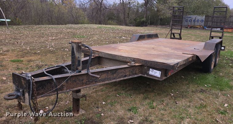 2011 Shop built equipment trailer - DQ5302