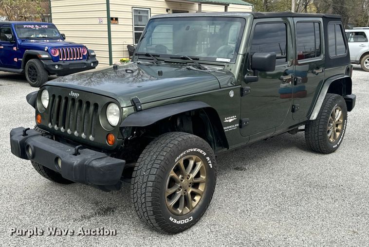 2007 Jeep Wrangler Unlimited Sahara SUV - DU9535