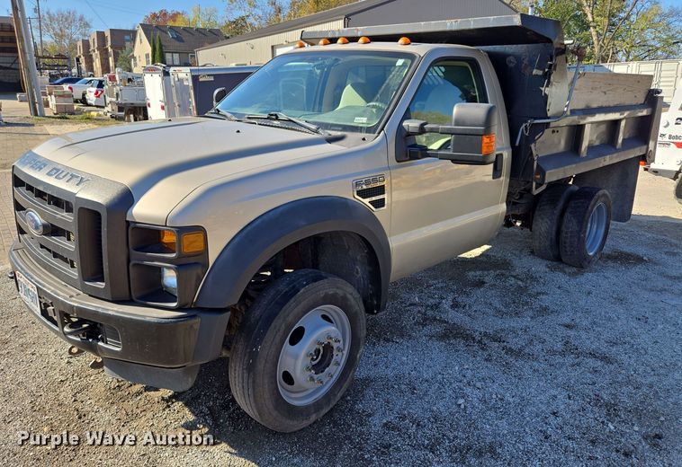 2008 Ford  F550 Super Duty XL  dump truck - EE8727