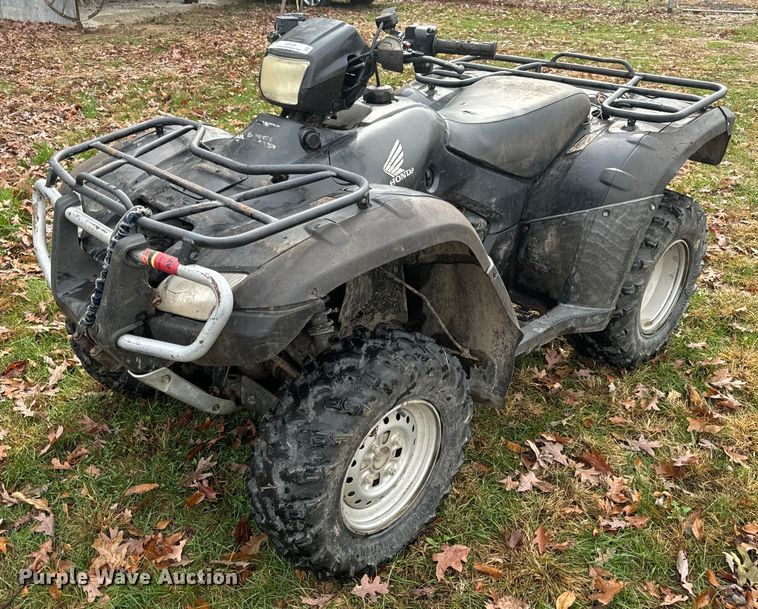 2009 Honda TRX500FE ATV - EH7226