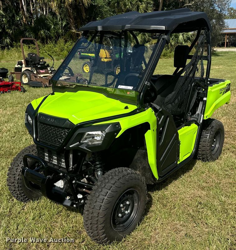 Honda Pioneer Utility Vehicle For Sale | Purple Wave Auction