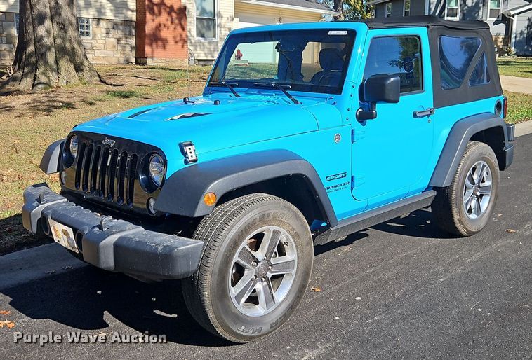 2017 Jeep Wrangler SUV - EI8538