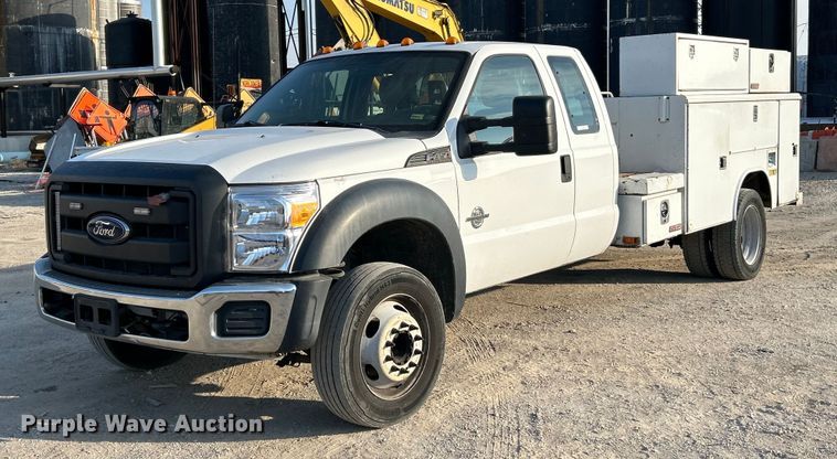 2015 Ford F450 XL Super Duty SuperCab utility / service truck - EK3620