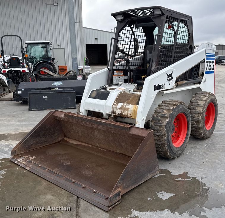 1998 Bobcat 763 skid steer loader - DO7624
