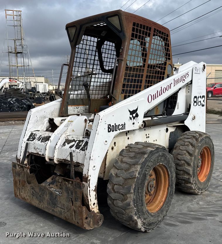 2001 Bobcat 863 skid steer loader - DO7625