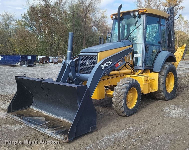 2008 John Deere 310SJ backhoe - DQ3746