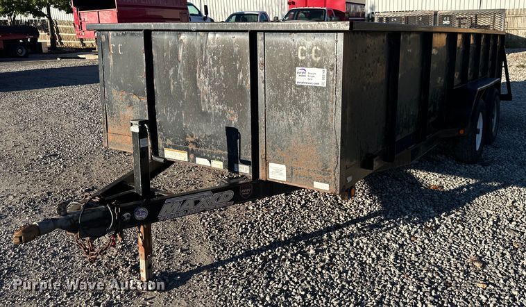 2016 Maxey equipment trailer - DS3143