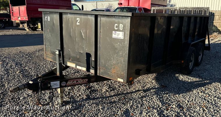 2016 Maxey equipment trailer - DS3144