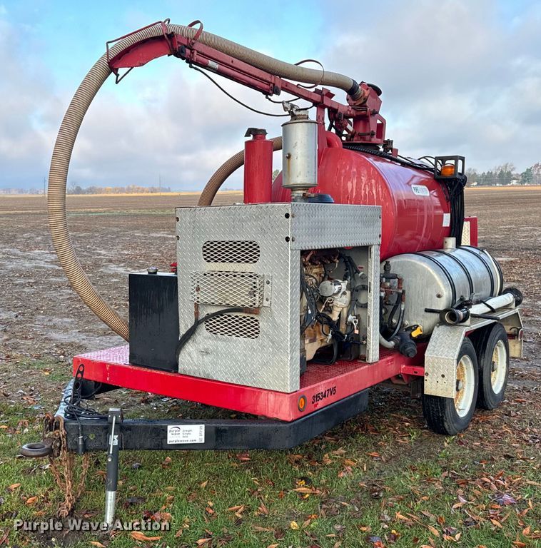 2008 PipeHunter  VacHunter mini-combo  3289 vacuum trailer - DT2120
