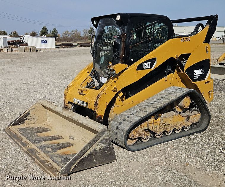 2013 Caterpillar  289C2 tracked skid steer loader - DT7535