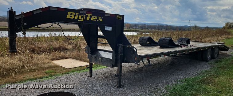 2012 Big Tex Gooseneck 36T equipment trailer - DT7539