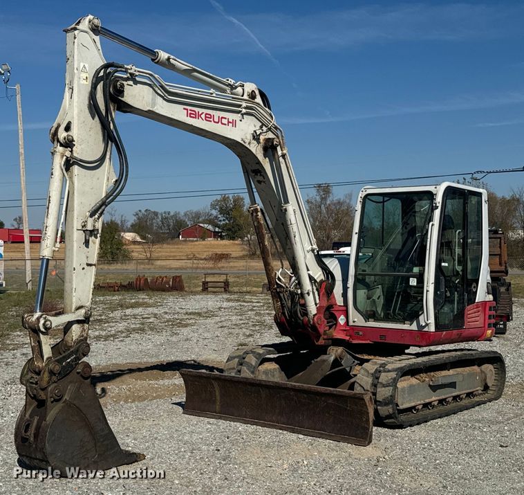 2013 Takeuchi TB285 mini excavator - DU9550