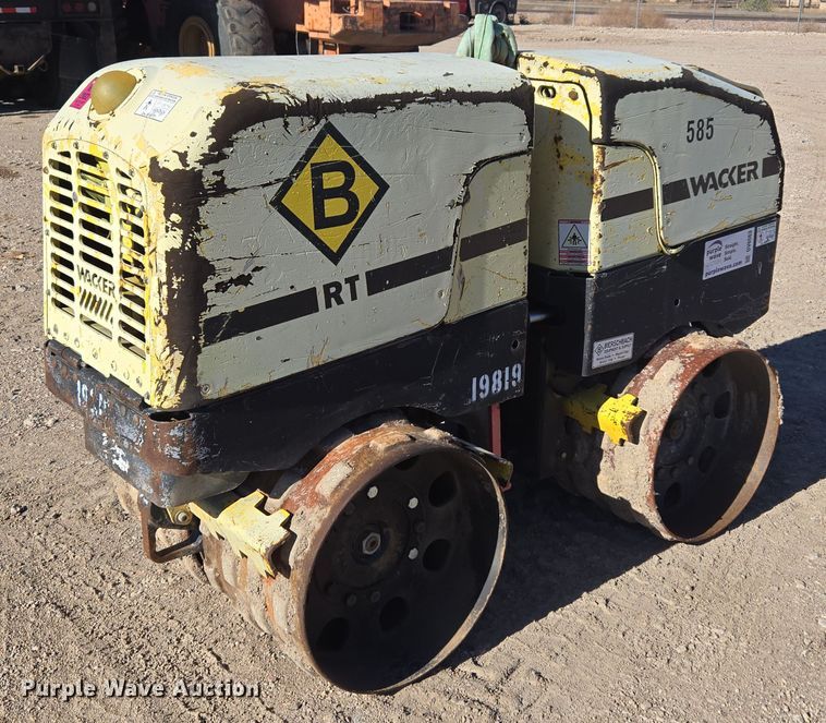 Wacker RT trench compactor - DV6563